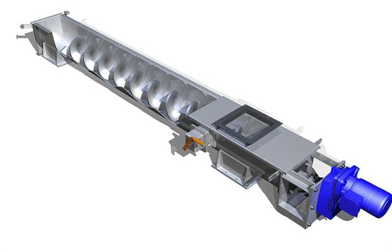 詰まりのないスピラルフィッダー トローフレススクリュー XLS型 柔軟なスピラルコンベヤー